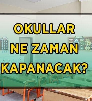 OKULLAR NE ZAMAN KAPANACAK? 2025-2026 Yaz tatili ne zaman, hangi gün başlıyor? Karneler hangi tarihte dağıtılacak?
