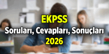 'U ERİŞİME AÇILDI ❗ EKPSS soru kitapçıkları, cevap anahtarları yayımlandı! 2026 EKPSS sonuçları ne zaman açıklanacak?