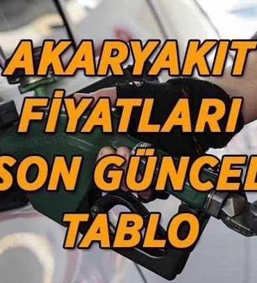 AKARYAKIT FİYATLARI SON DURUM | Benzin ve Motorine indirim gelecek mi? İşte Brent Petrol fiyatları son tablo...