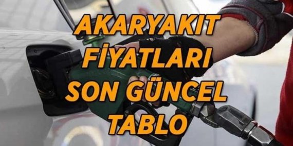 AKARYAKIT FİYATLARI SON DURUM | Benzin ve Motorine indirim gelecek mi? İşte Brent Petrol fiyatları son tablo...