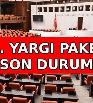 12. YARGI PAKETİ MADDELERİ VE İÇERĞİ 2026: 12. Yargı Paketi ne zaman çıkacak, Meclis'e geldi mi? 12. Yargı Paketi'nde af ve infaz düzenlemesi var mı, içeriği nasıl?