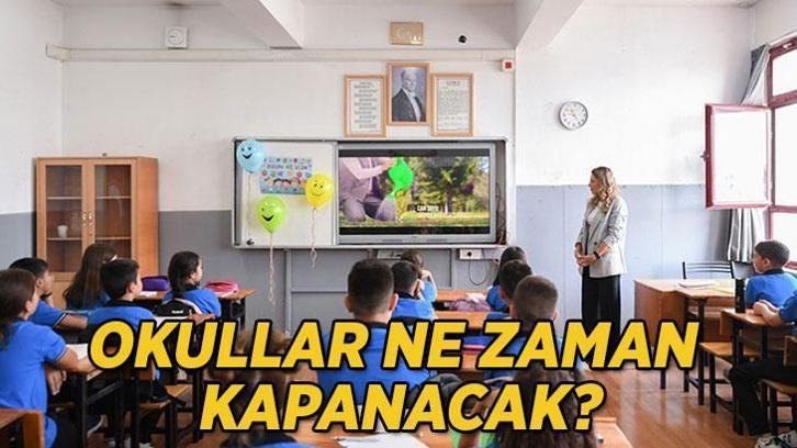 OKULLAR NE ZAMAN KAPANIYOR 2026: Okulların kapanmasına kaç gün kaldı, karneler ne zaman alınacak? MEB takvimi ile yaz tatili