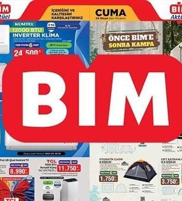 24 NİSAN YENİ BİM KATALOĞU | BİM 24 Nisan Cuma aktüel kataloğunda bu hafta hangi ürünler satışa sunulacak? TCL Portatif Klima, 8 Kişilik Otomatik Kurulumlu Çadır, Şişme Yatak, Hamak, Vakumlu Çelik Termos...