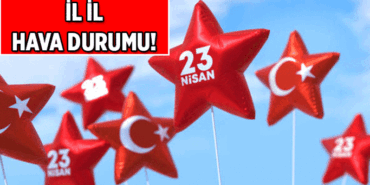 Yarınki hava durumu nasıl, yağmurlu mu, güneşli mi? 23 Nisan 2026 İstanbul, Ankara, İzmir ve diğer illerin yarınki hava durumu raporu