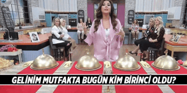 Gelinim Mutfakta bugün yarım altının sahibi kim oldu? 22 Nisan Gelinim Mutfakta puan durumu
