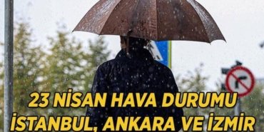 Meteoroloji ve AKOM Uyardı! Yarın hava nasıl olacak? 23 Nisan 2026 İstanbul, İzmir, Ankara hava durumu raporu