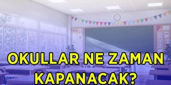 Okullar ne zaman kapanacak? 2026 Yaz tatili ne zaman başlıyor, kaç gün kaldı? Karneler ne zaman, saat kaçta dağıtılacak?