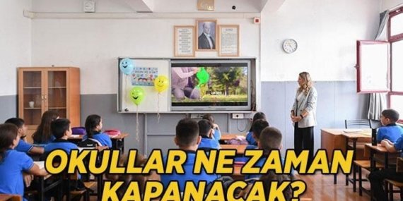 BU SENE OKULLAR NE ZAMAN KAPANACAK? 2025-2026 Yaz tatili ne zaman başlıyor, karneler hangi gün, saat kaçta alınacak?