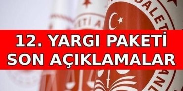 12. YARGI PAKETİ SON AÇIKLAMALAR📍 12. Yargı Paketi çıktı mı, ne zaman çıkacak, Meclis'ten geçti mi? İnfaz düzenlemesi ve af var mı? 12. Yargı Paketi maddeleri...