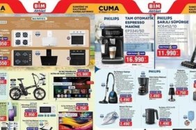 BİM 28 NİSAN-1 MAYIS AKTÜEL KATALOGLAR! BİM 1 Mayıs Cuma aktüel kataloğunda bu hafta hangi ürünler satışa sunulacak? Dondurma Yapabilen Hamur Yoğurma Makinesi, Halı Koltuk Temizleme Makinesi, Tam Otomatik Espresso Makinesi...