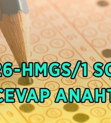 HMGS SORU VE CEVAP ANAHTARI GÖRÜNTÜLEME EKRANI 2026: HMGS/1 temel soru kitapçığı ve cevap anahtarı yayımlandı mı, nereden, nasıl sorgulanır?