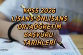 KPSS LİSANS-ÖNLİSANS-ORTAÖĞRETİM BAŞVURU TARİHLERİ! KPSS Lisans sınavı ne zaman, başvurular hangi tarihlerde alınacak?