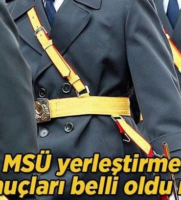 MSÜ 2026 TAKVİMİ: MSÜ yerleştirme sonuçları belli oldu mu? MSÜ tercih sonuçları ne zaman açıklanacak? MSÜ tercih sonuçları nereden öğrenilecek?