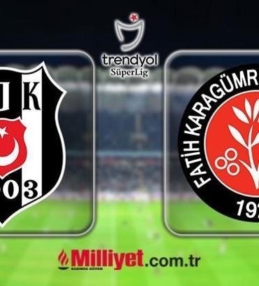 Beşiktaş-Fatih Karagümrük maçı ne zaman saat kaçta hangi kanalda? (Muhtemel 11'ler)