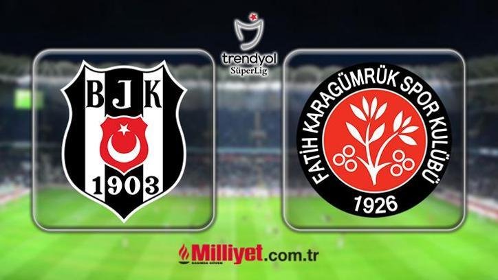 Beşiktaş-Fatih Karagümrük maçı ne zaman saat kaçta hangi kanalda? (Muhtemel 11'ler)