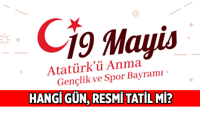 19 Mayıs bu sene hangi güne denk geliyor? 19 Mayıs resmi tatil mi, okullar ve iş yerleri tatil mi?
