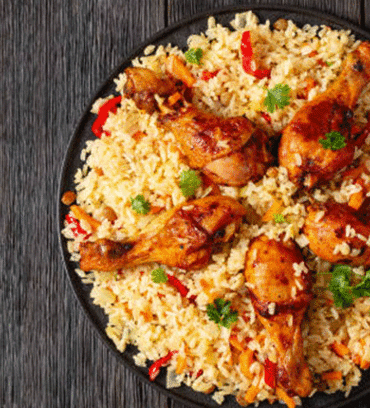 Tane Tane Pilav, Nar gibi Tavuk: Pilavlı Baget Kapama Tarifi