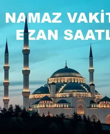 Cuma namazı saatleri: 3 Nisan İstanbul, Ankara, İzmir, Antalya ve Bursa’da cuma ezanı kaçta?