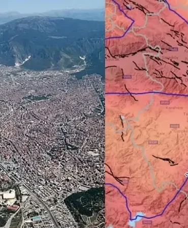 Denizli deprem fay hattı nereden geçiyor? Denizli deprem risk haritası