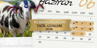 KURBAN BAYRAMI TATİLİ 9 GÜN OLACAK MI? Kurban Bayramı tatil günleri 2026: Kurban Bayramı tatili kaç gün olacak?