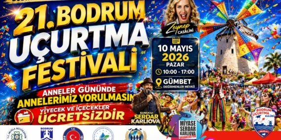 Bodrum Uçurtma Festivali, 21 yıldır Engelleri Gökyüzünde Kaldırıyor