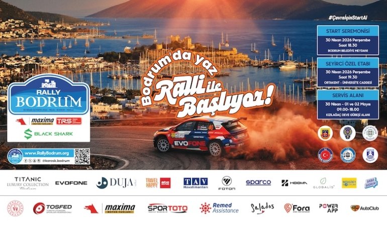 Bodrum Yaza Ralli İle Merhaba Diyor