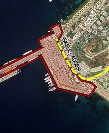 Bodrum Yolcu Limanı’nda Plan Değişikliği Askıda