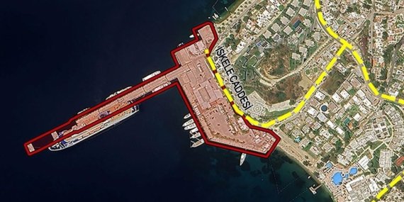 Bodrum Yolcu Limanı’nda Plan Değişikliği Askıda