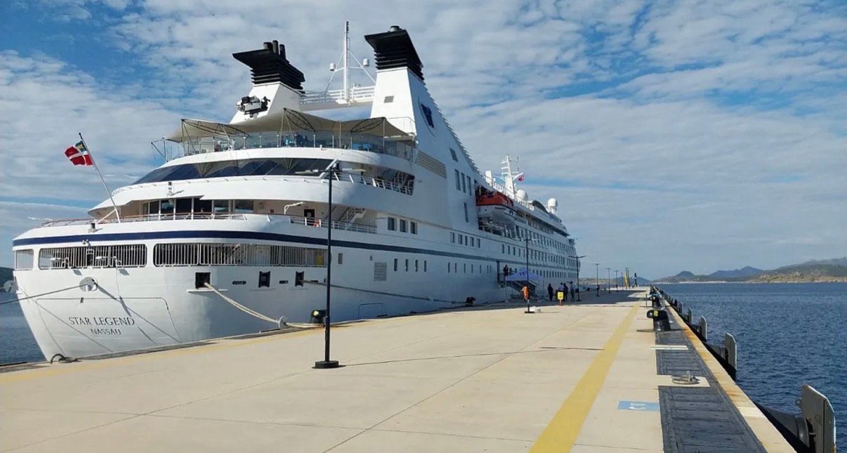 Bodrum'a 'Star Legend' kruvaziyeriyle 240 turist geldi