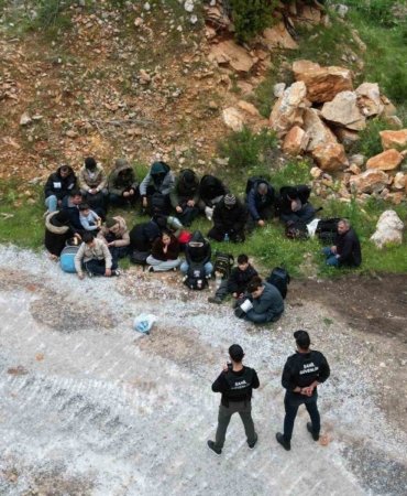 Bodrum’da 6’sı çocuk 21 düzensiz göçmen yakalandı