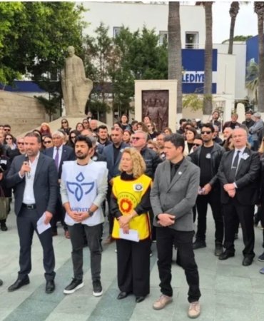 Bodrum’da Öğretmenlerden ‘Eğitimde Şiddete Hayır’ Mesajı