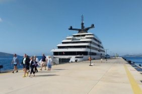 Butik otel gemisi Emerald Kaia, 87 yolcusuyla Bodrum’da