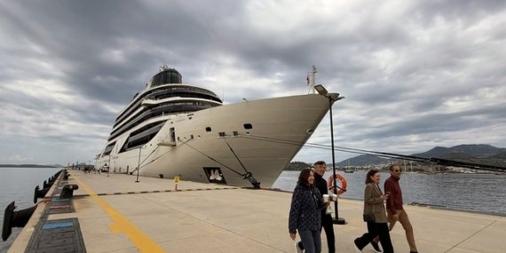 Four Seasons 1137 yolcu ile Bodrum'a geldi