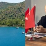 Göcek koyuna beton döken iş insanı, Muğla MHP İl Bşk. Yrd. çıktı
