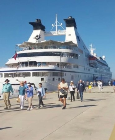 Kruvaziyer turizmi hareketlendi: Bodrum’a 274 turist geldi