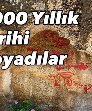 Latmos’ta 8 Bin Yıllık Kaya Resimleri Tahrip Edildi