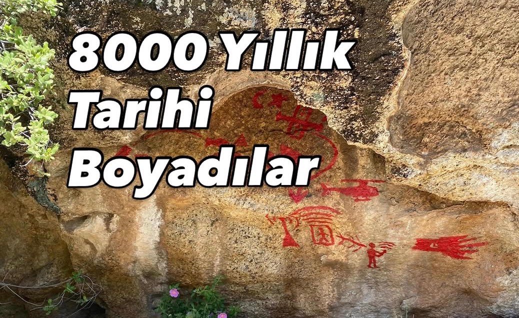 Latmos’ta 8 Bin Yıllık Kaya Resimleri Tahrip Edildi