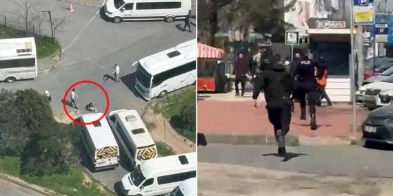 Son dakika! Özel görüntülerle… İsrail Konsolosluğu’na saldırı!