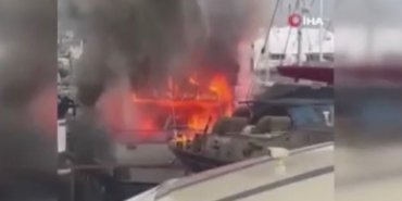 Ünlü İş İnsanı Sadri Şener’in Yatında Alevler Yükseldi