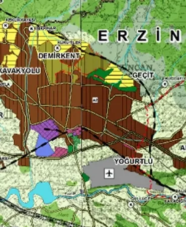 Erzincan'da deprem fay hattı nereden geçiyor? Erzincan deprem risk haritası deprem riski taşıyan yerler