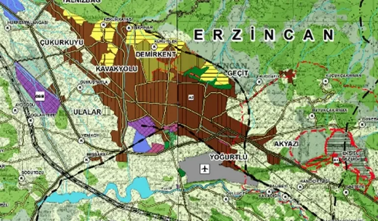 Erzincan'da deprem fay hattı nereden geçiyor? Erzincan deprem risk haritası deprem riski taşıyan yerler