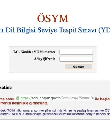 2026 YDS/1 sınav sonuçları ne zaman açıklanacak? Yabancı Dil Bilgisi Seviye Tespit Sınavı sonuç sorgulama ekranı