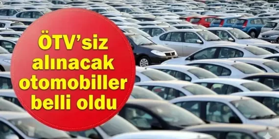 ÖTV’siz alınacak otomobiller açıklandı: Hurda Teşviki ve engelliye, emekliye ÖTV'siz araç alımı Meclis'ten geçti mi?