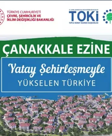TOKİ Çanakkale Ezine Danişment müstakil arsa parsel belirleme kurası çekiliş sonuçları isim listesi