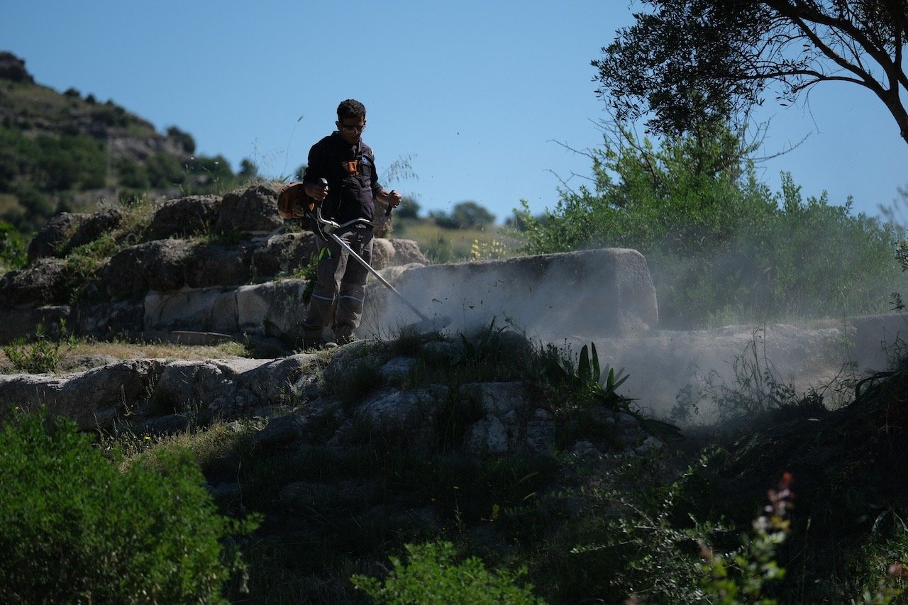 Halikarnassos Surları ve Myndos Kapısı’nda Temizlik Çalışmaları Tamamlandı