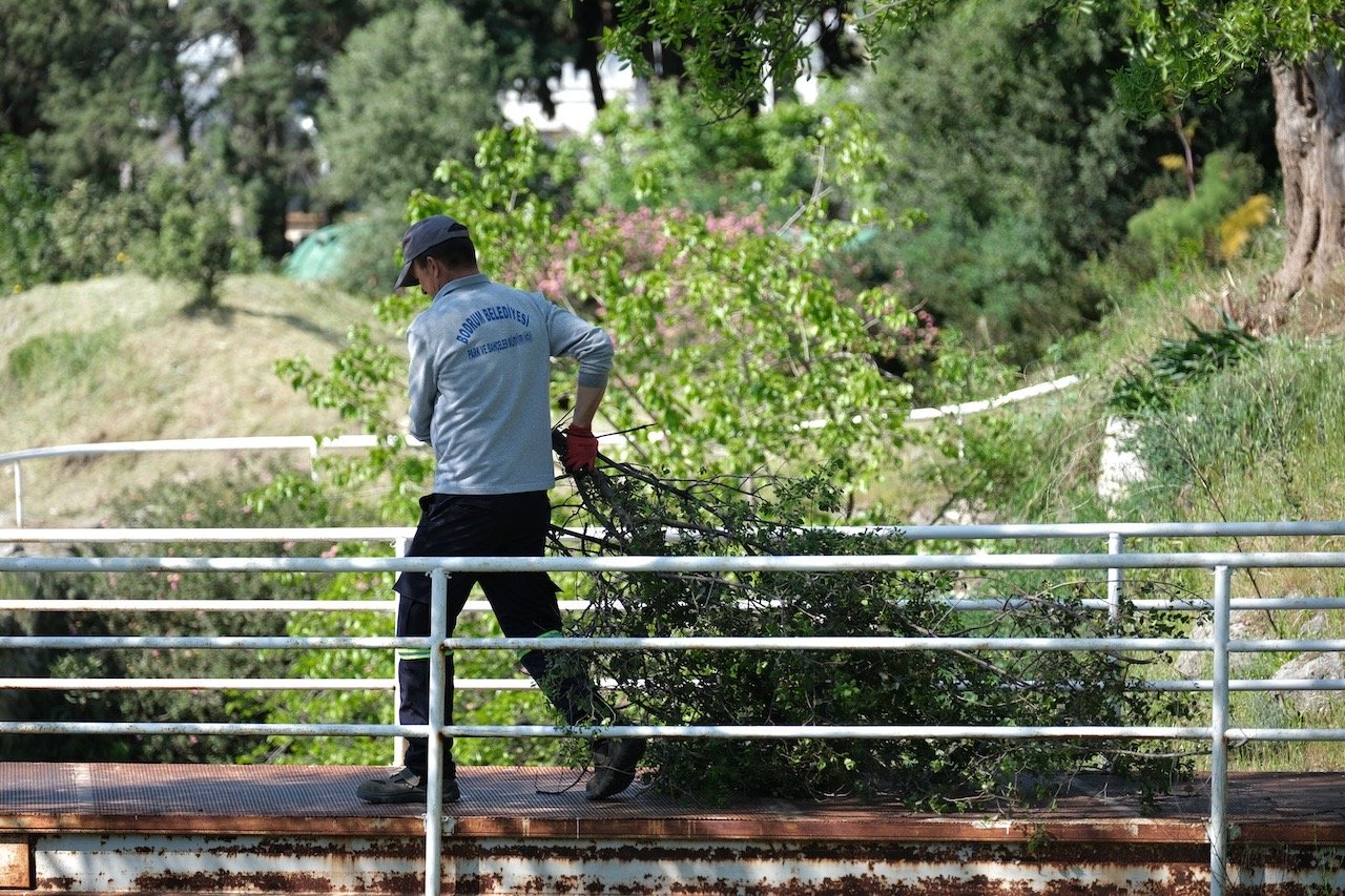 Halikarnassos Surları ve Myndos Kapısı’nda Temizlik Çalışmaları Tamamlandı