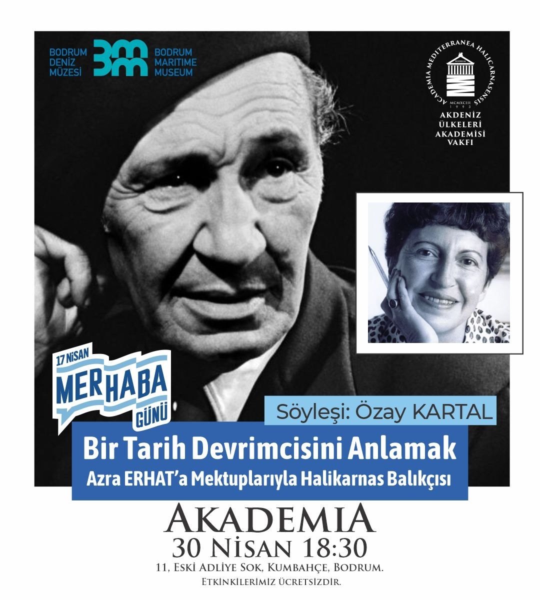 ‘Mektuplarıyla Halikarnas Balıkçısı’ söyleşi ve sergisi sanatseverlerle buluşuyor