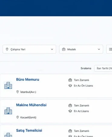 İŞKUR İlanları Yayında: İş Arayanlara Müjde! e-Şube’de Binlerce Yeni Personel Alımı İş İlanı İçin Başvurular Açıldı!