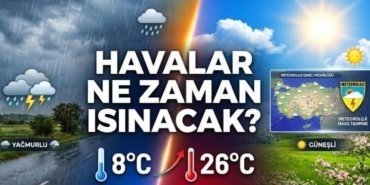HAVALAR NE ZAMAN ISINACAK? Bu hafta hava nasıl olacak? Yağmur kaç gün yağacak?
