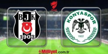 Beşiktaş-Konyaspor Ziraat Türkiye Kupası yarı final maçı bu akşam saat kaçta hangi kanalda? (Muhtemel 11'ler)